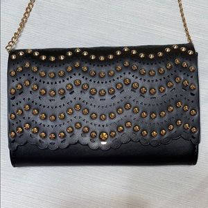 Gold Spiked Purse